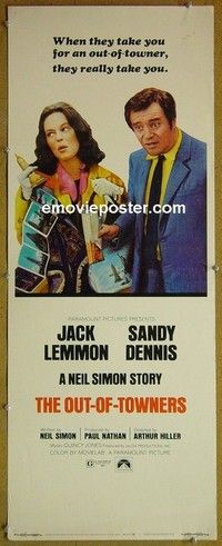 R263 OUT-OF-TOWNERS insert '70 Jack Lemmon