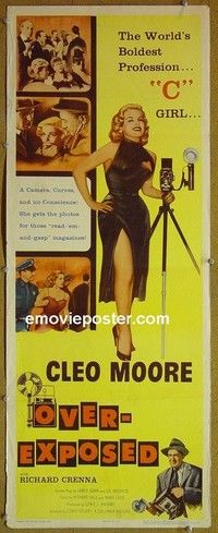 R264 OVER-EXPOSED insert '56 sexy Cleo Moore!