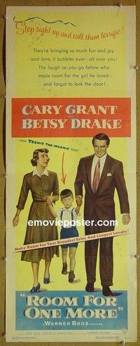 R295 ROOM FOR 1 MORE insert '52 Cary Grant, Drake