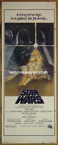 R325 STAR WARS insert '77 George Lucas, Harrison Ford