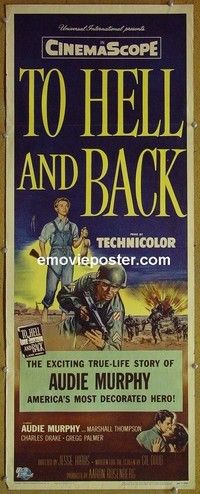 R345 TO HELL & BACK insert '55 Audie Murphy
