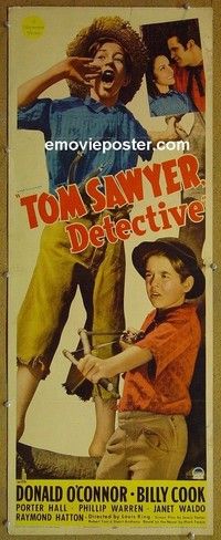 R347 TOM SAWYER DETECTIVE insert '38 Donald O'Connor