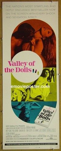 R366 VALLEY OF THE DOLLS insert '67 Sharon Tate