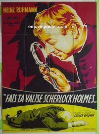 T035 BLACK SHEEP  French one-panel movie poster '60 Ruhmann, Father Brown