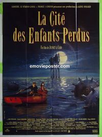 T040 CITY OF LOST CHILDREN French one-panel movie poster '95 Ron Perlman