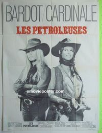 T073 LEGEND OF FRENCHIE KING French one-panel movie poster '71 Bardot