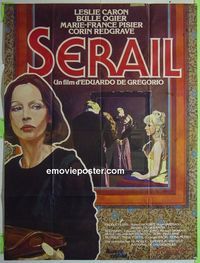 T092 SURREAL ESTATE French one-panel movie poster '76 Leslie Caron, Ogier