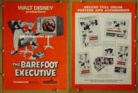 U053 BAREFOOT EXECUTIVE movie pressbook '71 Walt Disney
