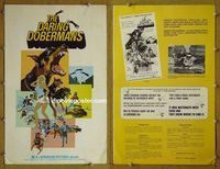 U132 DARING DOBERMANS movie pressbook '73 Tim Considine