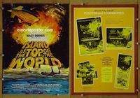 U321 ISLAND AT THE TOP OF THE WORLD movie pressbook '74 Disney
