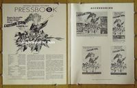 U367 LATITUDE ZERO movie pressbook '70 Ishiro Honda