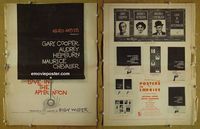 U397 LOVE IN THE AFTERNOON movie pressbook '57 Gary Cooper, Hepburn