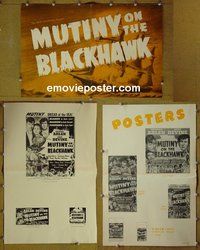 U489 MUTINY ON THE BLACKHAWK movie pressbook '39 Arlen
