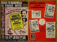 U602 ROAD TO NASHVILLE movie pressbook '67 country music!