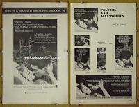 U604 ROMAN SPRING OF MRS STONE movie pressbook '62 Warren Beatty