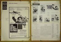 U623 SECRET OF SANTA VITTORIA movie pressbook '69 Anthony Quinn