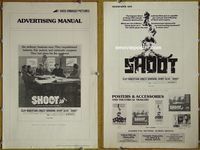 U638 SHOOT movie pressbook '76 Cliff Robertson, Ernest Borgnine