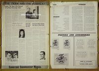 U749 TIGER & THE PUSSYCAT movie pressbook '67 Ann-Margret