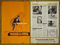 U751 TIGER BY THE TAIL  movie pressbook '69 George, Hedren