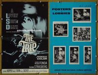 U787 TRIP movie pressbook '68 Peter Fonda, LSD, wild!