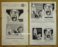 U801 VAMPIRE CIRCUS/COUNTESS DRACULA movie pressbook '72