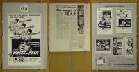 U811 WAGES OF FEAR movie pressbook '55 Yves Montand
