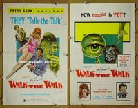 U813 WALK THE WALK movie pressbook '70 HOW powerful is 'POT'?