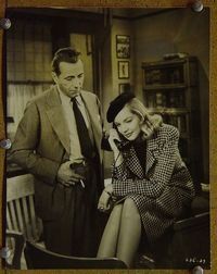 V230 DARK PASSAGE vintage 8x10 still #3 '47 Bogart, Bacall w/beret!