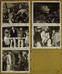 V254 DINOSAURUS 5 vintage 8x10 stills '60 prehistoric!