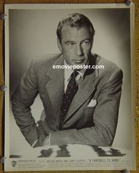 W290 GARY COOPER portrait vintage 8x10 still #4 1940s