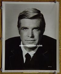 W305 GEORGE PEPPARD portrait vintage 8x10 still #2 1970s