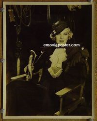 W321 GLENDA FARRELL portrait vintage 8x10 still 1930s