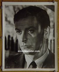 W611 MICHAEL CAINE portrait vintage 8x10 still #1 1966