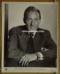 W614 MICHAEL WILDING portrait vintage 8x10 still 1950s