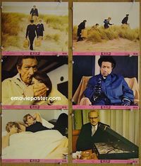 V586a NIGHT OF THE FOLLOWING DAY 6 color 8x10 mini lobby cards '69
