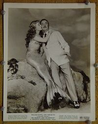 V565 MR PEABODY & THE MERMAID vintage 8x10 still '48 mermaid image!