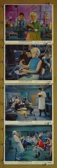 V594 NUTTY PROFESSOR 4 color vintage 8x10 stills '63 Jerry Lewis