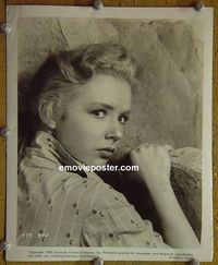 W685 PIPER LAURIE portrait vintage 8x10 still 1955