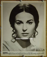 W786 SILVANA MANGANO portrait vintage 8x10 still 1962