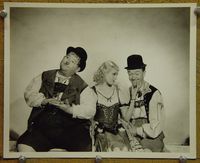 V804 SWISS MISS vintage 8x10 still '38 Laurel & Hardy comedy