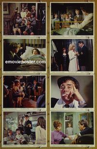 V611 OUR MOTHER'S HOUSE 8 English color 8x10 mini lobby cards '67