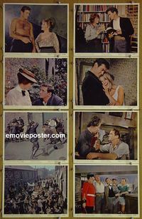 V916 YOUNG CASSIDY 8 English color 8x10 mini lobby cards '65 Ford