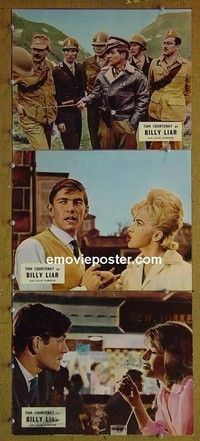 Y828 BILLY LIAR 3 English lobby cards '64 1st Julie Christie!