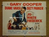 Y339 10 NORTH FREDERICK title lobby card '58 Gary Cooper, Varsi