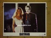 Z295 BATMAN lobby card '89 Jack Nicholson, Kim Basinger