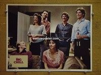 Z313 BIG CHILL lobby card #2 '83 cast portrait!