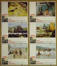 Y642 BIG JAKE 6 lobby cards '71 John Wayne, Richard Boone