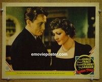 Z334 BOOM TOWN lobby card '40 Spencer Tracy, Claudette Colbert
