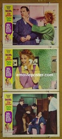 Y835 BOY DID I GET A WRONG NUMBER 3 lobby cards '66 Bob Hope