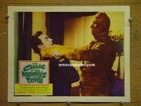 Z394 CURSE OF THE MUMMY'S TOMB lobby card '64 great scene!